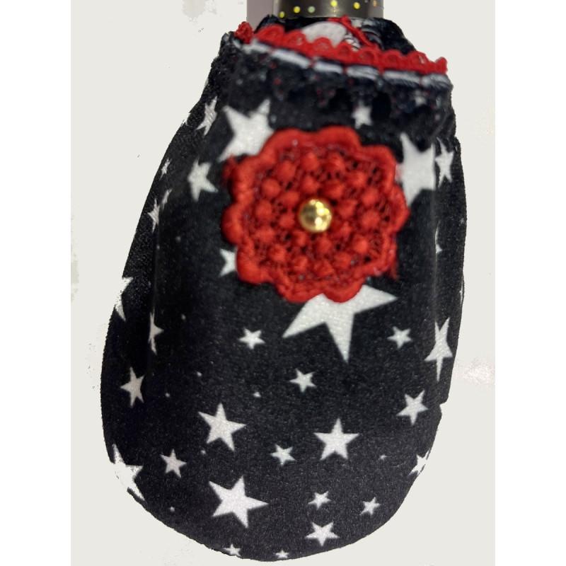 Chaussons Caprices Imprimés velours Stars Blanches