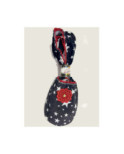 Chaussons Caprices Imprimés velours Stars Blanches