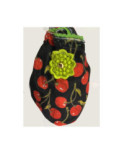 Chaussons Caprices Imprimés Cherry Vert