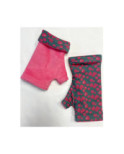 Mitaines Hiver Ginko Rose reversible Caprices
