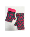 Mitaines Hiver Ginko Rose reversible Caprices