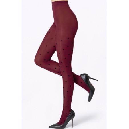 Collant Pierre Mantoux opaque Dots chics
