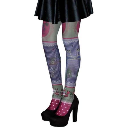 Collants les p'tits Caprices patchwork