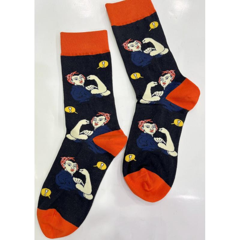 Chaussettes Rosie La riveteuse Caprices Noires