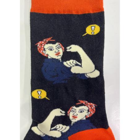 Chaussettes Rosie La riveteuse Caprices Noires