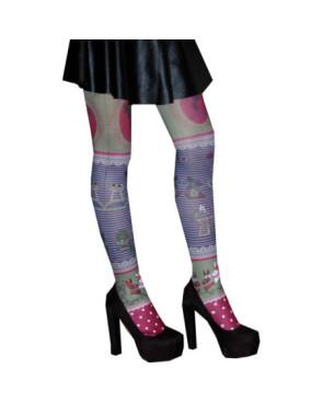  Collants les p'tits Caprices patchwork face