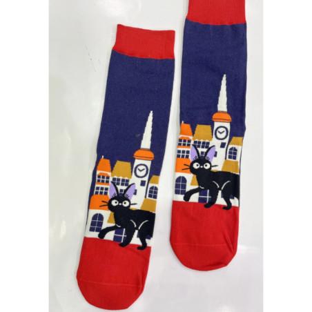 Chaussettes Ghibli Chats de Kiki et l'horloge