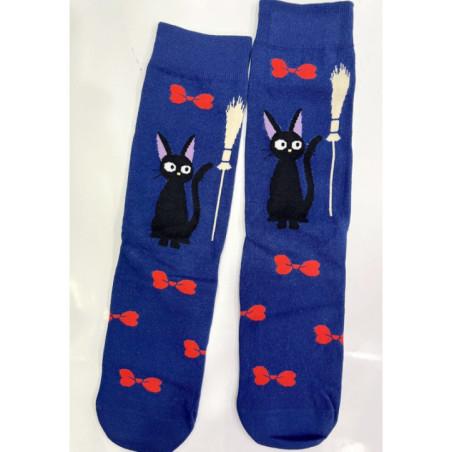 chaussettes-Les-petits-caprices-Ghibli-la chat-et-le-balai-de-kiki-la-sorcière