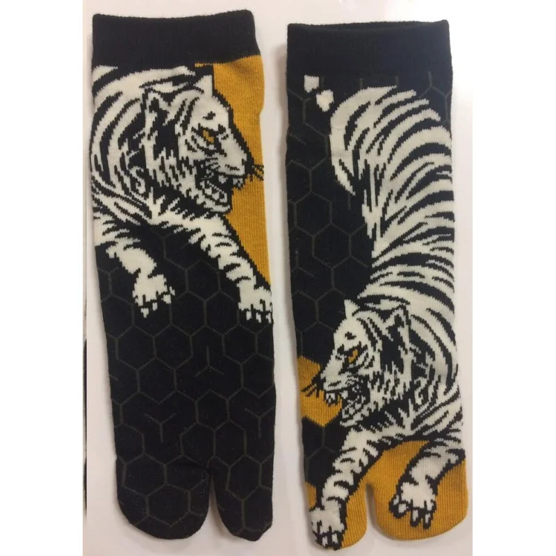 Socquettes Tabis Combat de tigres