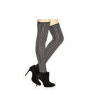 Chaussettes Hautes Coton Cotes Chinées tendance