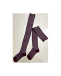 Chaussettes Hautes Coton Cotes Chinées tendance