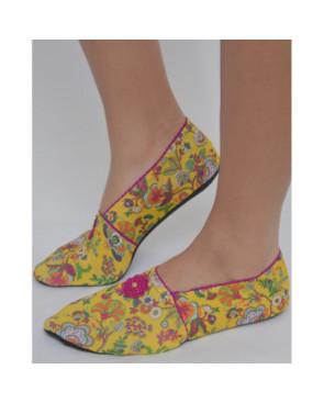 Chaussons  Les Petits Caprices Lilaya jaune