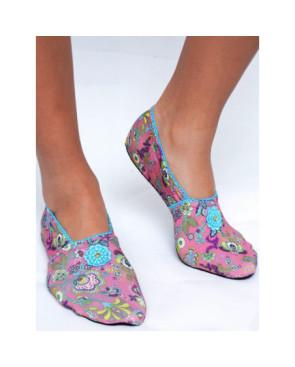 chaussettes tabi coton fruits fleuris 2