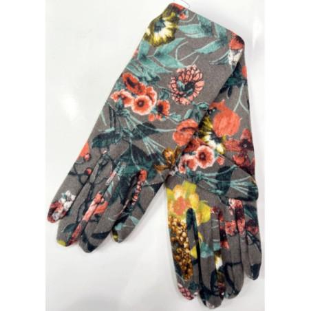 Gants polaire Ixli Antik Flor