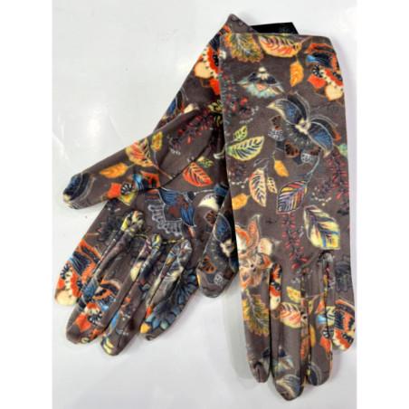 Gants polaire Ixli Fall Fleuris