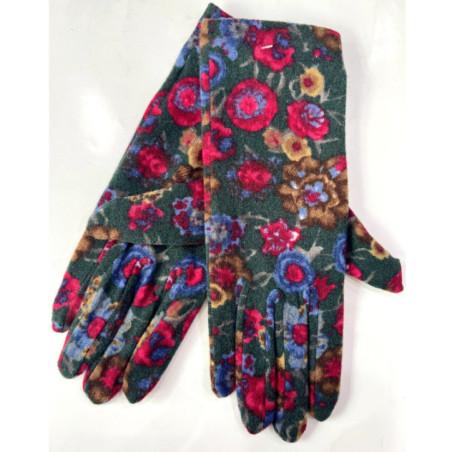 Gants-Ixli-polaire-Fleurs-Verdi