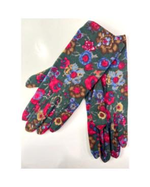 Gants polaire Ixli Verdi Fleuris