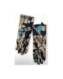 Gants Ixli Polaire Tartan Aberdeen Taupe
