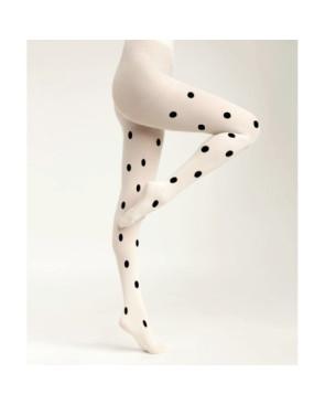 Collant-sakura-voilà-blanc-pois-noirs-profil