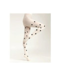 collant blancs opaque pois Sakura Noir