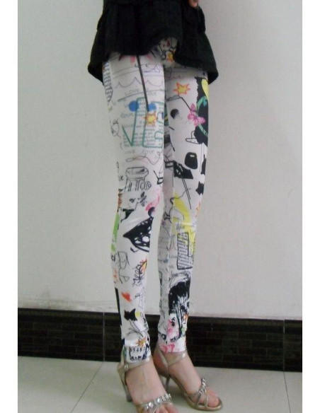 Legging brouillon d'ecolier