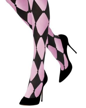 Chaussettes Arlequin bicolore tendance pastel