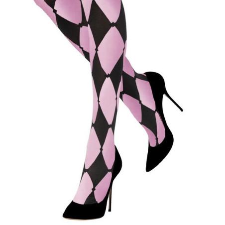 Chaussettes Arlequin bicolore tendance pastel