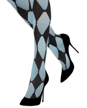 chaussettes noires 5 doigts fleurs exotiques 2