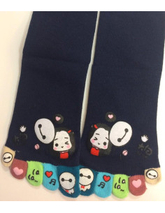 Chaussettes Marine 5 Doigts copains copines