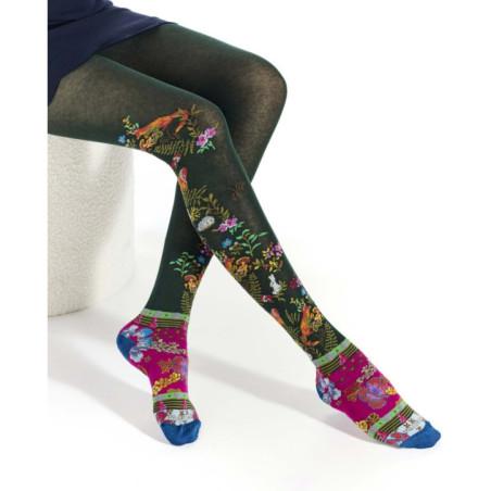 COLLANT-dub-et-drino-hiver-coton-drin714-silva-vert