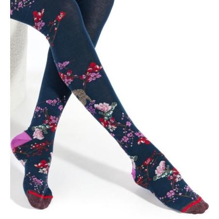 Collant Hiver Fil de Joie Pronus branche Fleurie