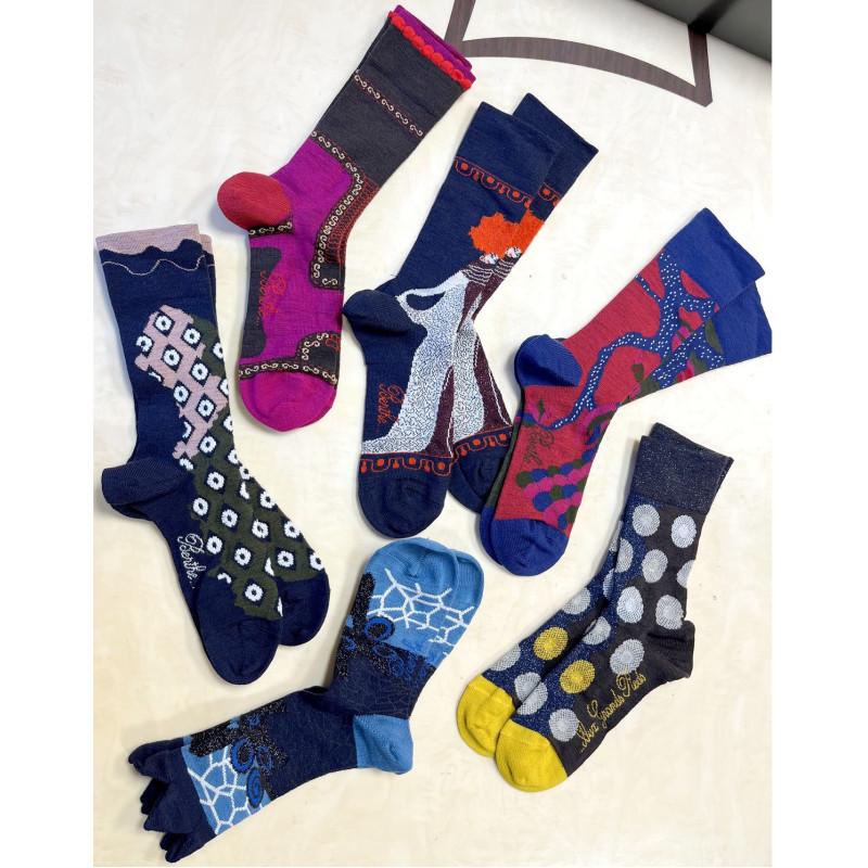 Assortiment de chaussettes Berthe Hiver Poésie artistique