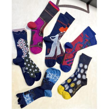 Coffret de 6 Paires de chaussettes hiver Poésie Artistique