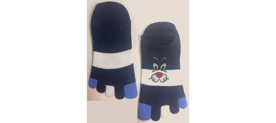 Socquette 5 Doigts Gros minet