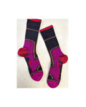 Chaussettes Berthe aux Grands Pieds Corset Rose