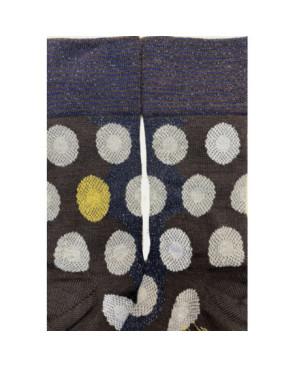 Chaussettes Berthe aux Grands Pieds Cocardes Fleuries