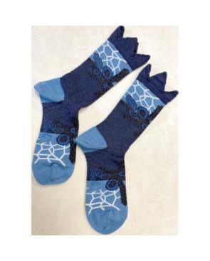 chaussettes-Berthe-aux-gands-pieds-Femme-hiver-laine-Mosaique-Odorico