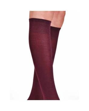  Mi-bas-Kachmire-Phiplipp-matignon-fine-laine-bordeaux-détail