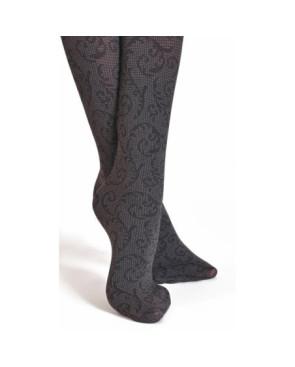 Mi bas Fleurs et pieds de poule Philippe Matignon