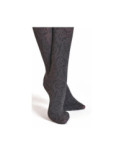 Mi bas Pieds de poule Fleuri Philippe Matignon