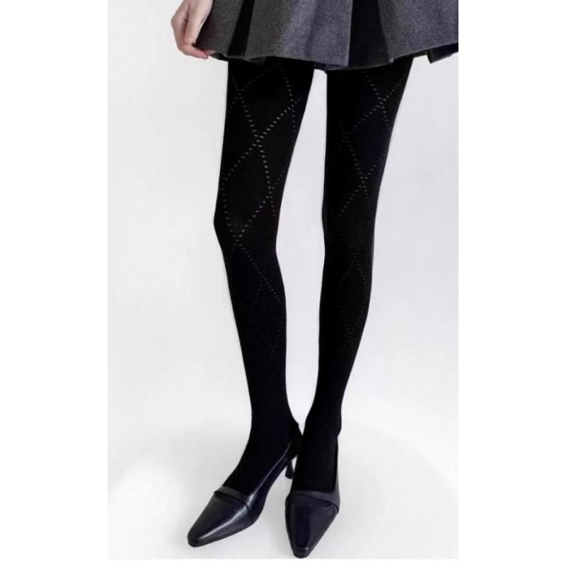 Collant Coton chaud effet diamant Caprices