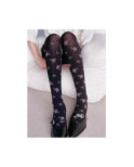 Collant opaque Violette Fleurie