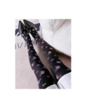 Collant opaque Violette Fleurie
