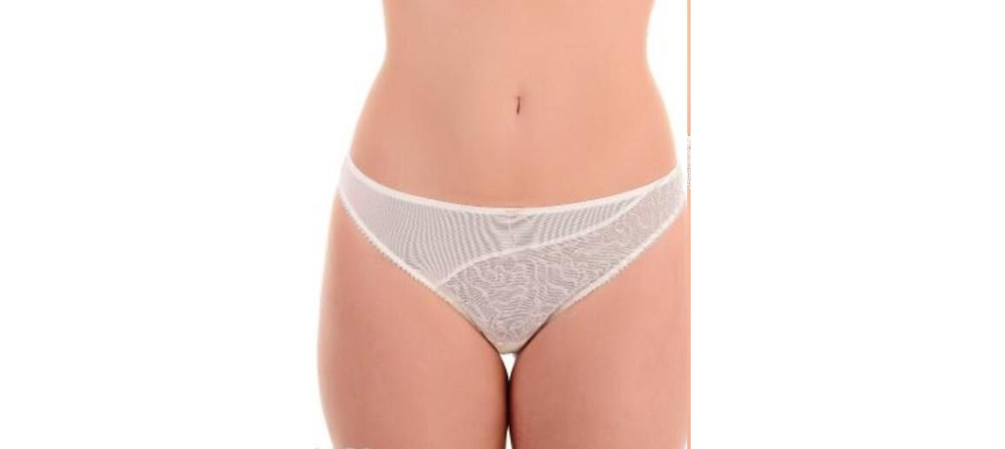 String Empreinte Carolyn Ivoire