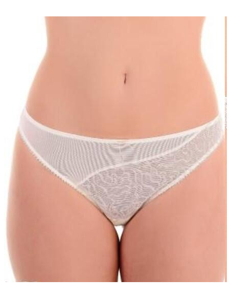 String Empreinte Carolyn Ivoire