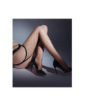 Collant Porte Jarretelles Plumetis naturel