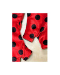 Mitaines Coccinelle rouge Velours doublé polaire