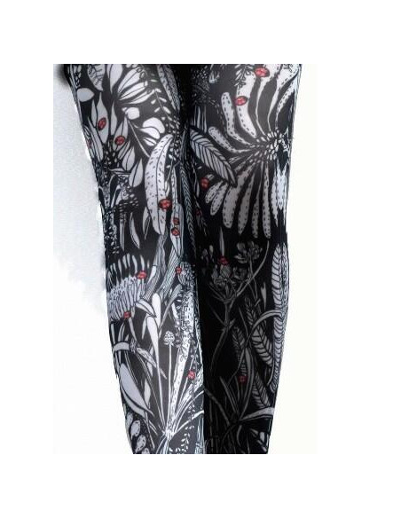 Collant imprimé coccinelles Marieantoilette