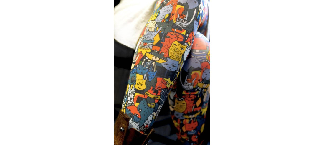 Collant imprimé Tchachacha MArieantoilette