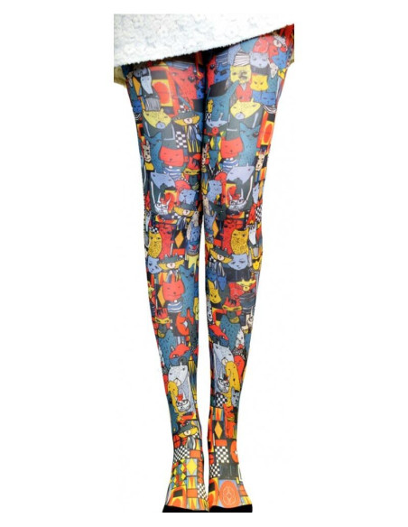 Collant imprimé Tchachacha MArieantoilette